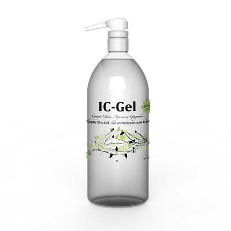 Image GEL ANTISEPTIQUE POUR LES MAINS | IC-GEL | ANTISEPTIC HAND GEL